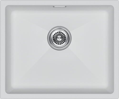 Кухонная мойка Paulmark LUMI 55UNI LU55-WH 45х55 цвет белый